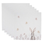 Preview: Serviette Stoff Hase Ostern